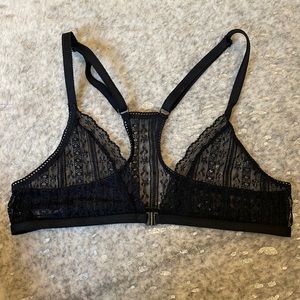 Out From Under Black Lace Bralette